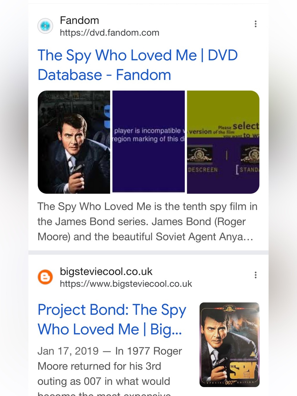 #2701**The Spy Who Loved Me Special 007 Edition DVD – Purple & Gold Cover - Picture 5 of 16